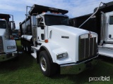 2019 Kenworth T800 Tri-axle Dump Truck, s/n 1NKDL40X7KJ217215: Cummins X15