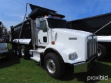 2019 Kenworth T800 Tri-axle Dump Truck, s/n 1NKDL40X3KJ217213: Cummins X15