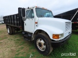 1993 International 4900 Flatbed Dump Truck, s/n 1HTSDPNL2PH526489: S/A