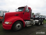 2008 Peterbilt 386 Truck Tractor, s/n 1XPHDU9XX8N764028: Cat C13 Eng., 10-s