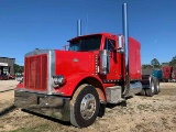 1997 Peterbilt 379 Truck Tractor, s/n 1XP5D68XXVN431355: Flat Top Sleeper,