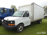 2008 GMC Savana Van-body Truck, s/n 1GDJG31C081909108: Auto, 16' Body, Odom