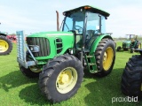 2010 John Deere 6115D MFWD Tractor, s/n 1P06115DHAH020618: Cab, Meter Shows