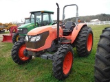 Kubota M7040 MFWD Tractor, s/n 87000: Roll Bar, Hyd. Shuttle, Meter Shows 3