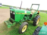 John Deere 850 Tractor, s/n 012255: 2wd, 4' Disc, Meter Shows 1789 hrs