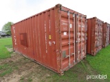 20' Shipping Container, s/n TRHU2859355