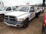 2004 Dodge Ram 3500 Single-axle Dump, s/n 3D7MA48D54G233523 (Salvage): 4-do