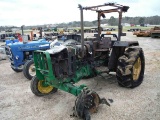 John Deere 5303 Tractor, s/n 1PY5303U010451 (Salvage): Burned