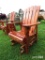 Cedar Glider Chair