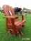 Cedar Swivel Glider Chair