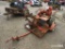 Ditch Witch M4 Walk-behind Trencher, s/n 119555 w/ Trailer (No Title)