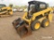 2018 Cat 226D Skid Steer, s/n HRD03460: Rubber-tired, Grapple Bkt., Meter S