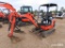 2014 Kubota KX018-4 Mini Excavator, s/n 41286: Meter Shows 458 hrs