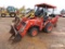 2004 Kubota B21 4WD Loader Backhoe, s/n 62746: 4-post Canopy, 15