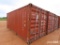 20' Shipping Container, s/n TCKU3045165