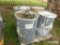 (4) 55-gallon Metal Barrels