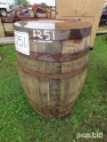 Jack Daniels Wooden Whiskey Barrel