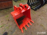 New Kubota Bucket, s/n A0427