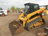 2015 Cat 289D Skid Steer, s/n TAW03343: Encl. Cab, Rubber Tracks, 66