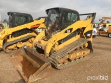 2012 Cat 289C Skid Steer, s/n JMP02737: C/A, Aux, Hydraulics, 2-sp., Meter