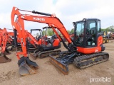 2016 Kubota KX057-4 Midi Excavator, s/n 27820: C/A, Hyd. Thumb, 36