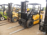 Yale GLP060 Forklift, s/n A875B23573A: Propane, 5700 lb. Cap.