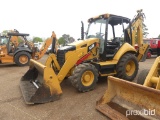 2014 Cat 416F 4WD Extendahoe, s/n KSF01577: Canopy, 4-in-1 Loader, Hydrauli