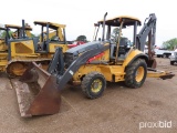 2012 Volvo BL60B 4WD Loader Backhoe, s/n BC02121756: 4-post Canopy, Meter S