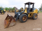 2006 John Deere 444J Rubber-tired Loader, s/n DW444JZ601761: Canopy, GP Bkt