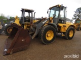 2014 John Deere 344K Rubber-tired Loader, s/n 035603: C/A, GP Bkt., Quick C