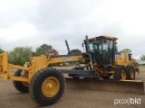 2007 John Deere 770D Motor Grader, s/n 614155: C/A, Hyd. Side Shift, Tip Co