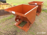 Standard-duty 2 cu yd Self-dumping Hopper: 4000 lb. Cap.