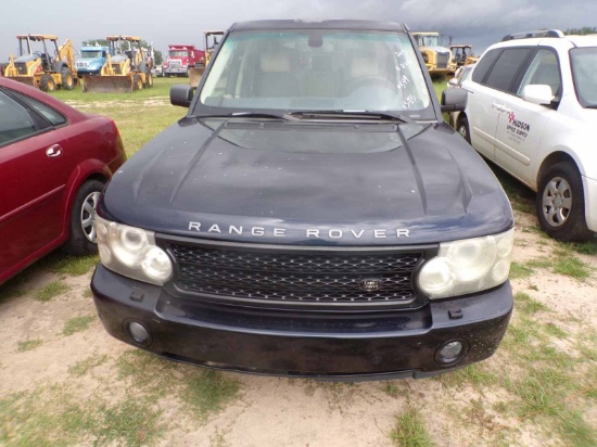 2008 Landrover Range Rover, s/n SALME15448A267208: No Reverse, on Car, Mete