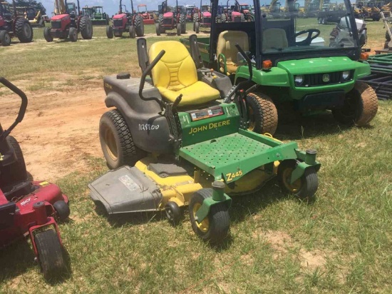 John Deere Z445 Mower, s/n C020217: 25hp, Meter Shows 316 hrs