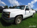 2006 Chevy Pickup, s/n 3GCEC14X36G162879: 3 Tool Boxes, Odometer Shows 260K