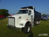 2011 Kenworth Tri-axle Dump Truck, s/n AL11AN00104262923 (Rebuilt Title): C