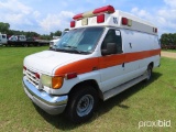 2004 Ford E350 Ambulance, s/n 1FDSS34P74HB39556: 6.0L Eng., w/ 6.04 Mods, O