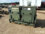 Kurtz & Root Military Generator, s/n DZ01209: 60KW, Diesel, Skid-mounted, M