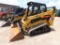 2014 Cat 257D Skid Steer, s/n EZW00512: Canopy, Aux. Hydraulic, Joystick Co