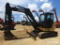 2016 John Deere 60G Mini Excavator, s/n 1FF0603XAFJ286861: C/A, Front Blade