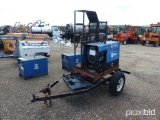Miller Bobcat 250 Welder Generator, s/n LH260166H: Trailer-mtd, 10500-watt