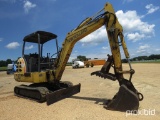 2000 New Holland EC35 Mini Excavator, s/n 2356: Blade, Manual Thumb, Meter