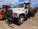 1994 Ford F700 Asphalt Distributor Truck, s/n 1FDXK74C0RVA32724: S/A, Cummi