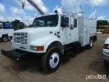 2001 International 4700 Service Truck, s/n 1HTSCAAN51H331307: S/A, DT466E E