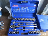 Westward 21pc 3/4 Drive Standard Socket Set