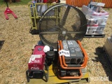 Lot containing Ridgid 3600-watt Generator, Honda 3500-watt Generator & 48