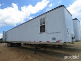 Stoughton 53' Enclosed Trailer: Has Office Space in Front