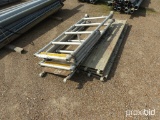 Upright Section of Scaffolding w/ 2 Walk Boards