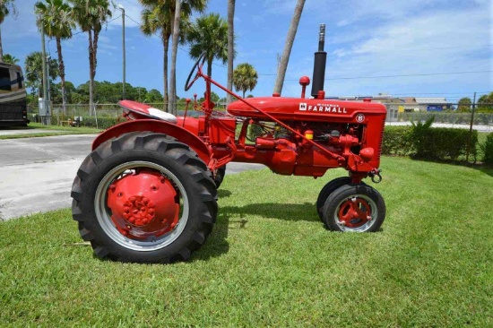 IH Farmall 1-HB Tractor, s/n 117790: Tri Front End, 1949 Year Model