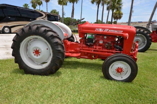 Ford 601 Workmaster Tractor, s/n 7291: Diesel, 3-point Hitch